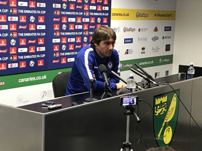 Antonio Conte. Photo by Paul Lagan