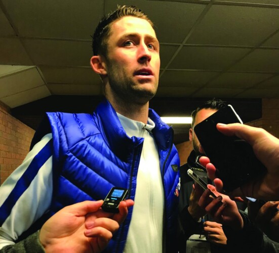 Gary Cahill. Photo by Paul Lagan