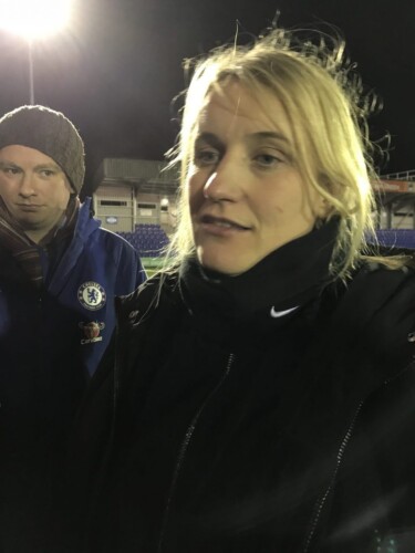 Emma Hayes. Photo by Paul Lagan