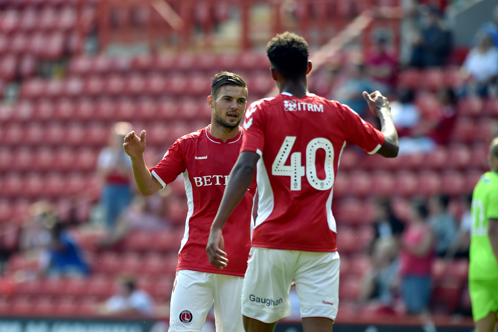 Forster-Caskey celebrates the goal