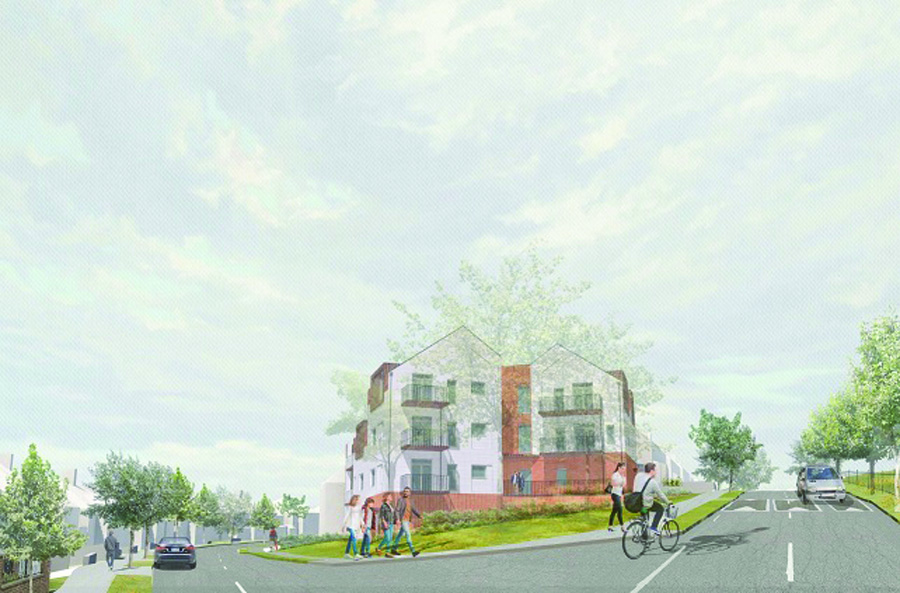 The flats in Covington Way have been approved. Credit: Brick by Brick