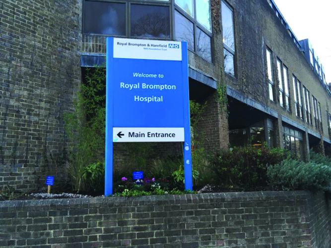 Royal Brompton Hospital, Chelsea,
