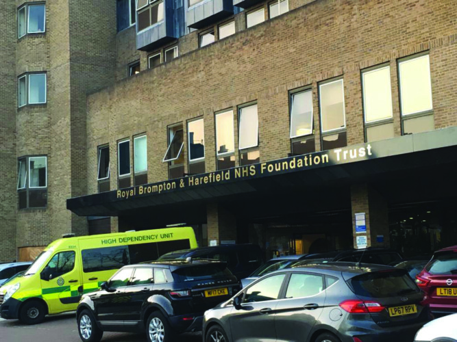 Royal Brompton Hospital, Chelsea,