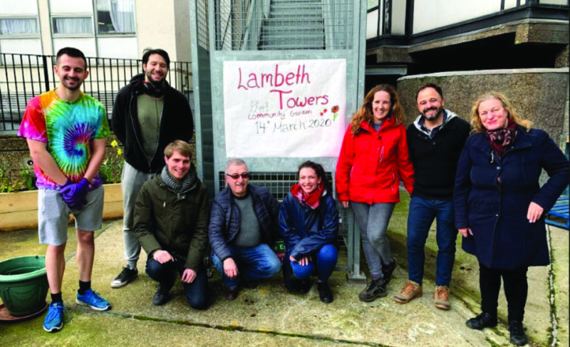 From left, Ricardo Da Silva, Raoul Kinch, Silvan Muller, Adnan Yildiz, Vitória Sanvicente, Sonia Da Silva, Jorge Da Silva, Diana Kinch