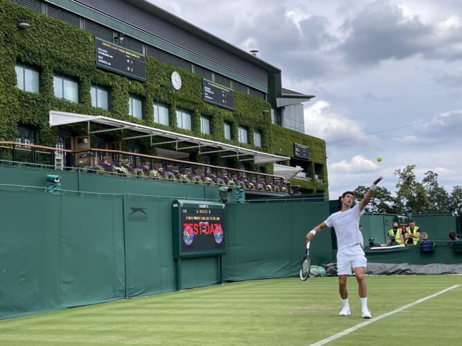 Novak Djokovic Photo : Paul Lagan