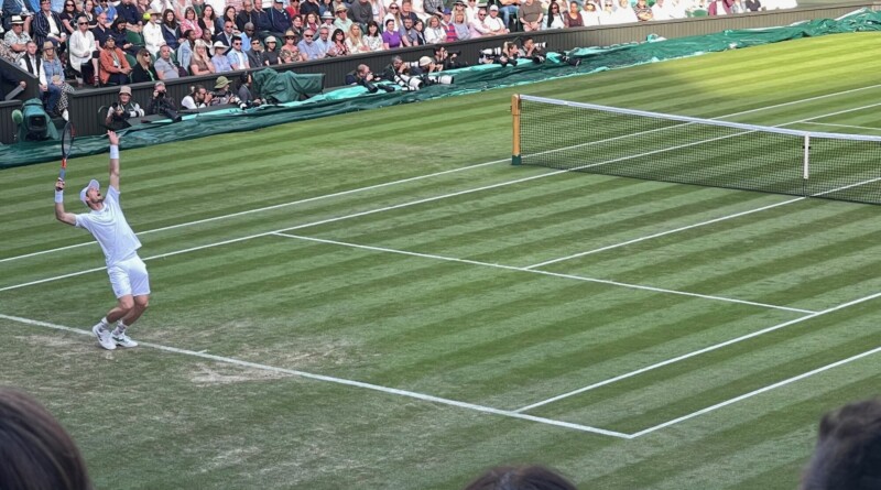 Andy Murray v John Isner Picture Paul Lagan