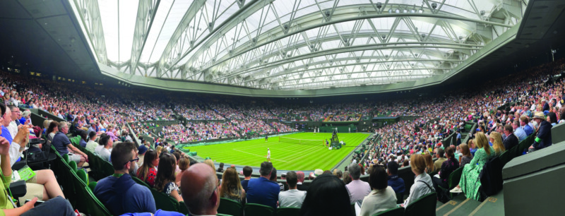 Wimbeldon's Centre Court Picture: Paul Lagan