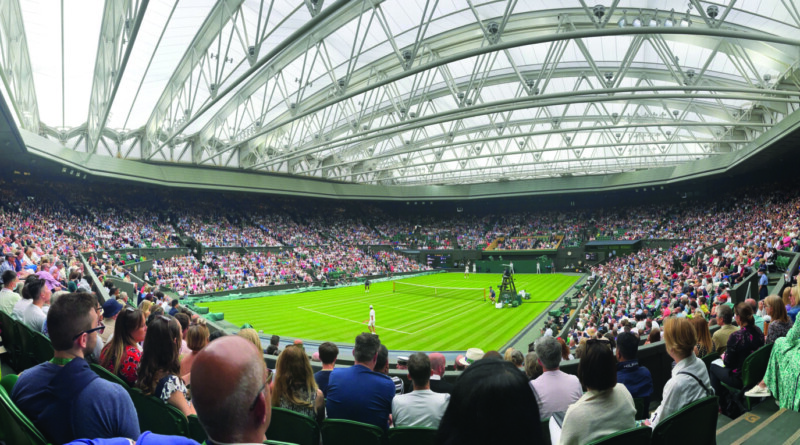 Wimbeldon's Centre Court Picture: Paul Lagan