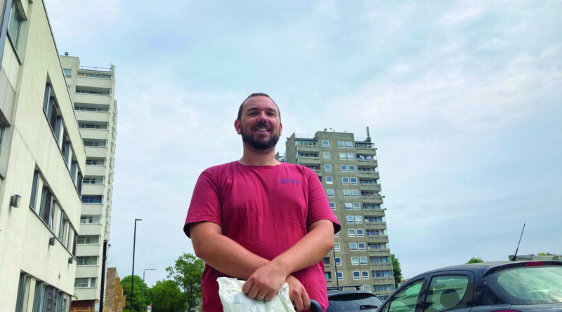 Daniel Heley said he thought the Elizabeth line would give Thamesmead a boost Picture: Robert Firth
