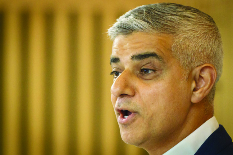The Mayor of London, Sadiq Khan Picture: PA