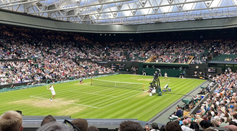 Alcaraz v Berrettini Picture: Paul Lagan