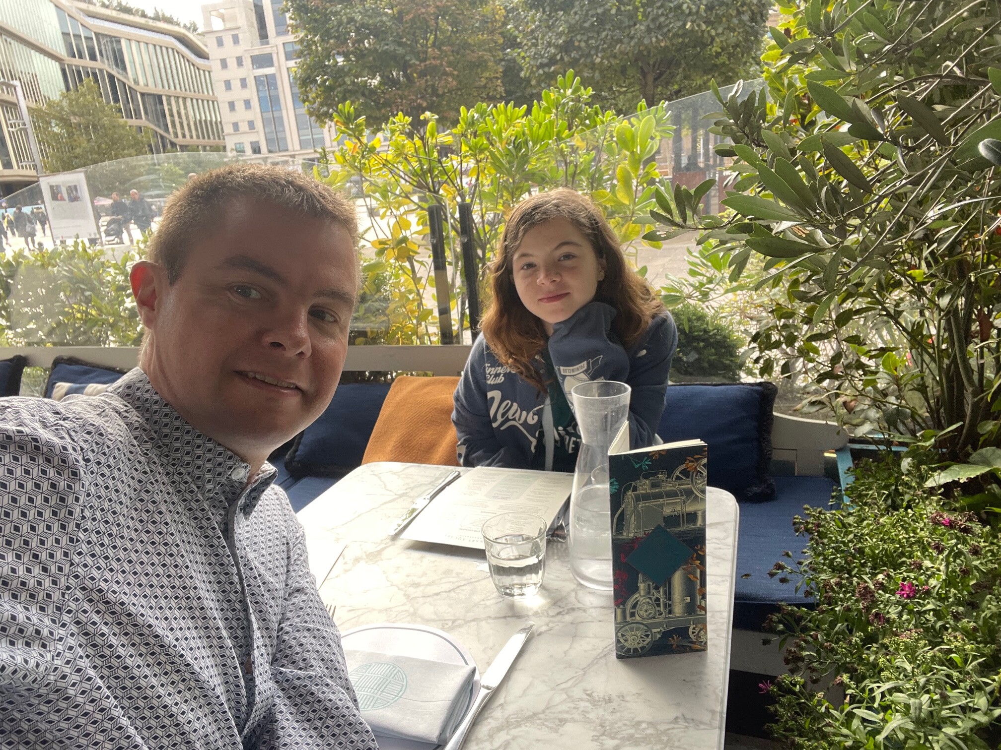 Breakfast at Granary Square Brasserie