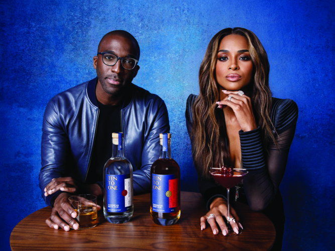 Marc is bringing love and sexy magic to London by working with superstar Ciara to launch Ten To One Rum Picture: Ten To One Rum