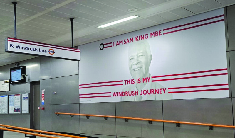 The Windrush line Picture: Windrush Foundation
