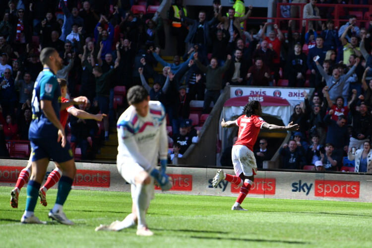 Tyreece Campbell thanks Charlton Athletic manager Nathan Jones for his belief in him