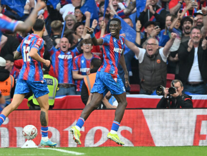 ‘A bit prematurely’ – Crystal Palace attacker to hand Man of the Match award to team-mate after reaching FA Cup final