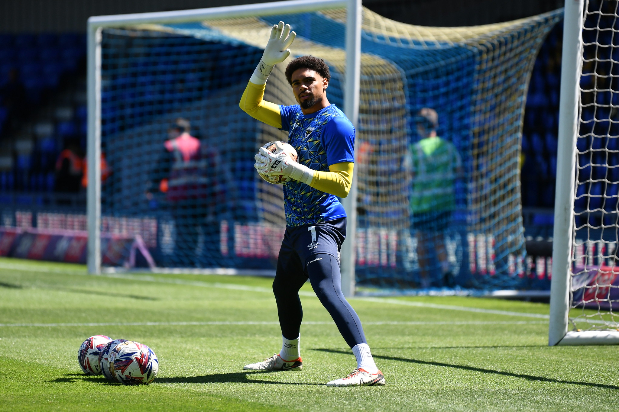 ‘It’s another game to prove myself’ – Palace loanee Goodman fearless ahead of Dons’ League Two promotion decider