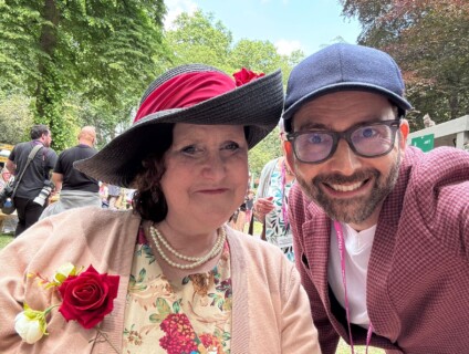 Hospice pair have day to savour at celebrity-filled Chelsea Flower Show