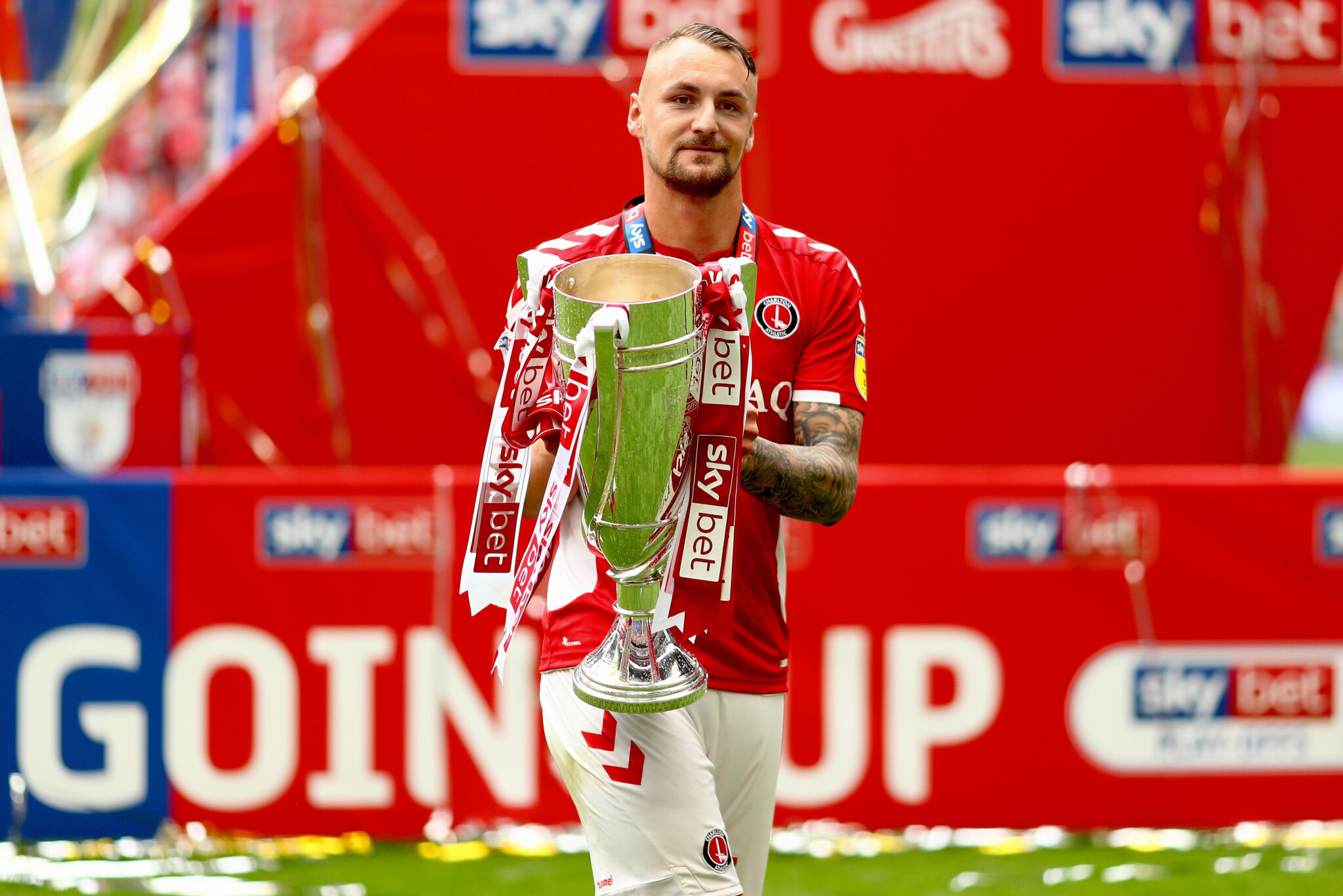 Ninety plus four – Patrick Bauer on his Wembley heroics and hope that Charlton Athletic can seal return to Championship