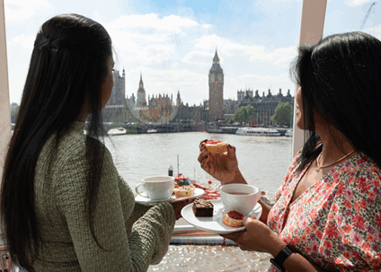 London Eye relaunches afternoon tea experience